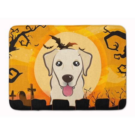 Carolines Treasures Halloween Golden Retriever Machine Washable Memory Foam Mat BB1810RUG